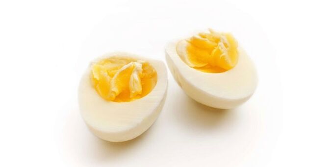 βραστό αυγό κοτόπουλου για απώλεια βάρους