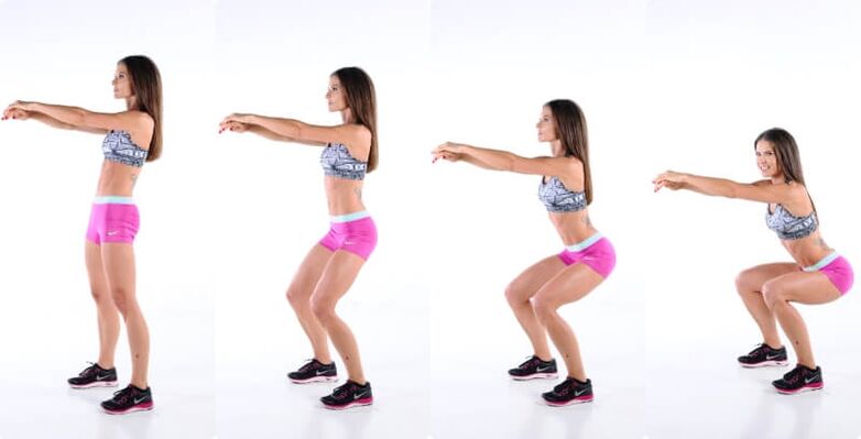 Squats για απώλεια βάρους και ενίσχυση των μυών των ποδιών και των γλουτιαίων