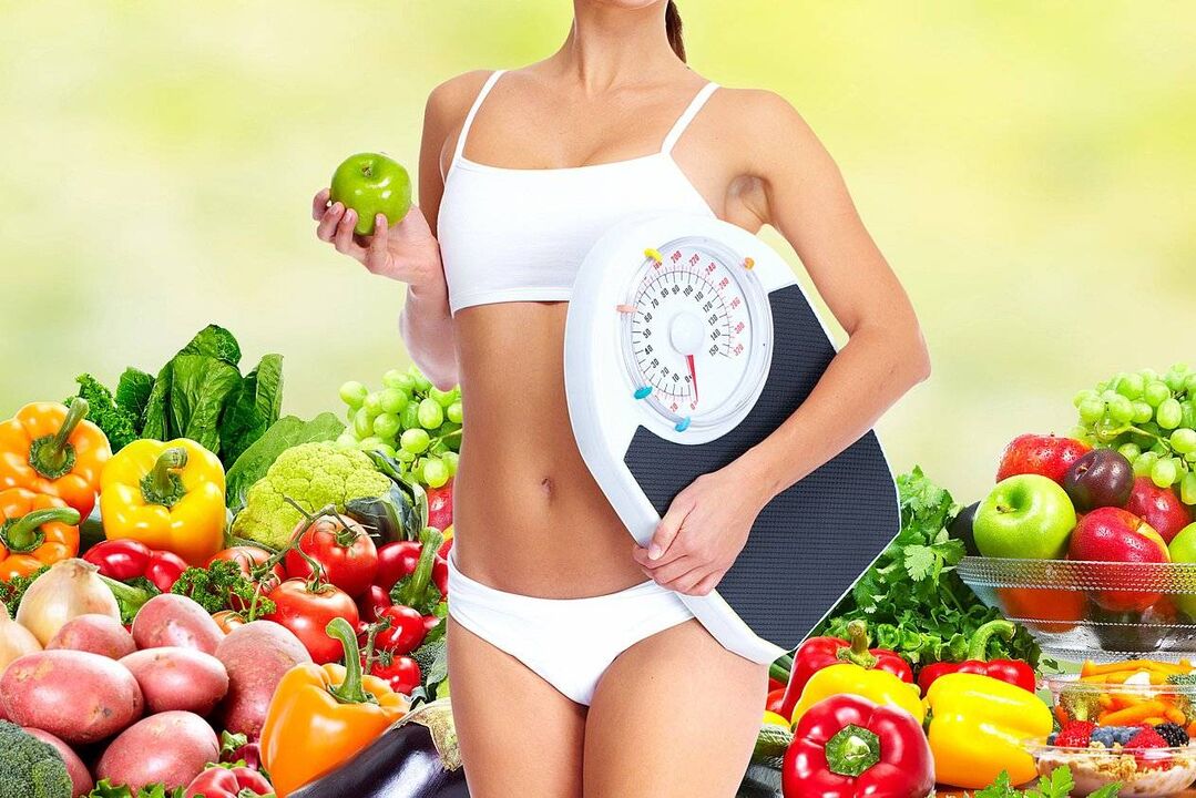 Λαχανικά και φρούτα για απώλεια βάρους
